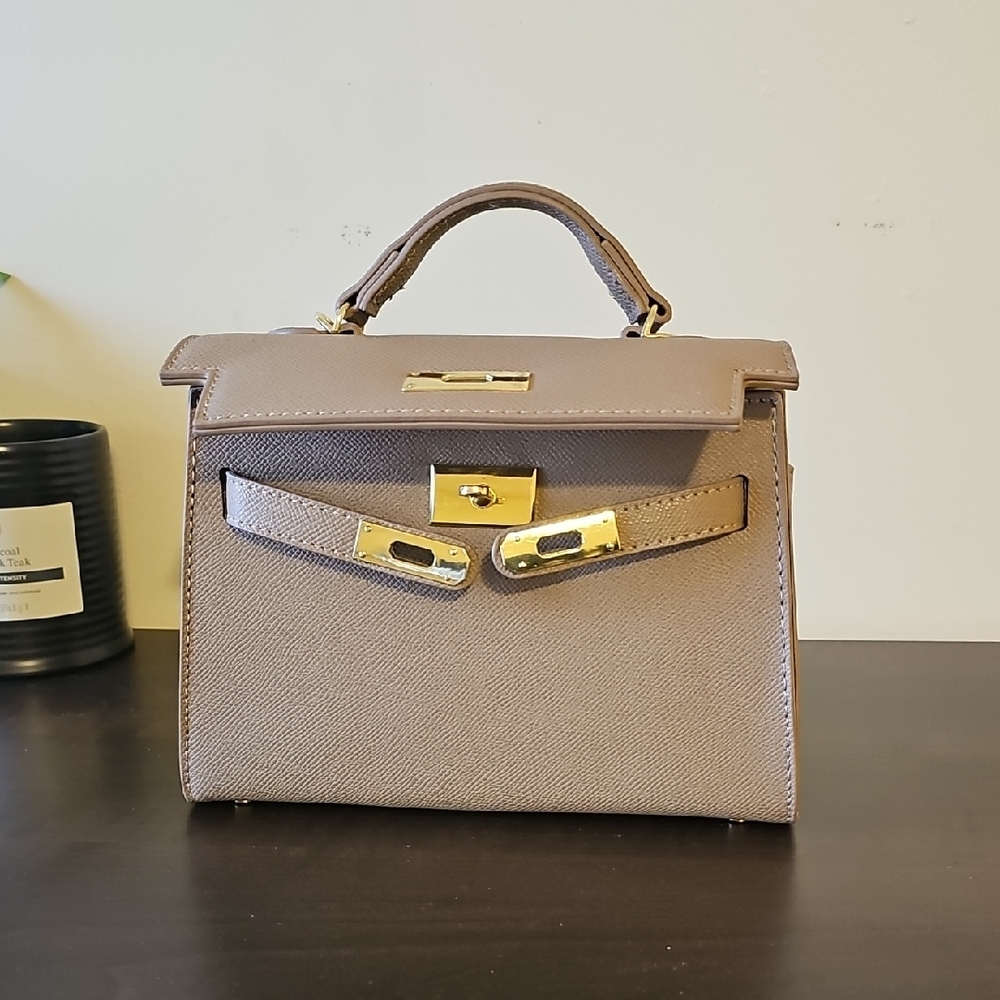 Taupe Handbag